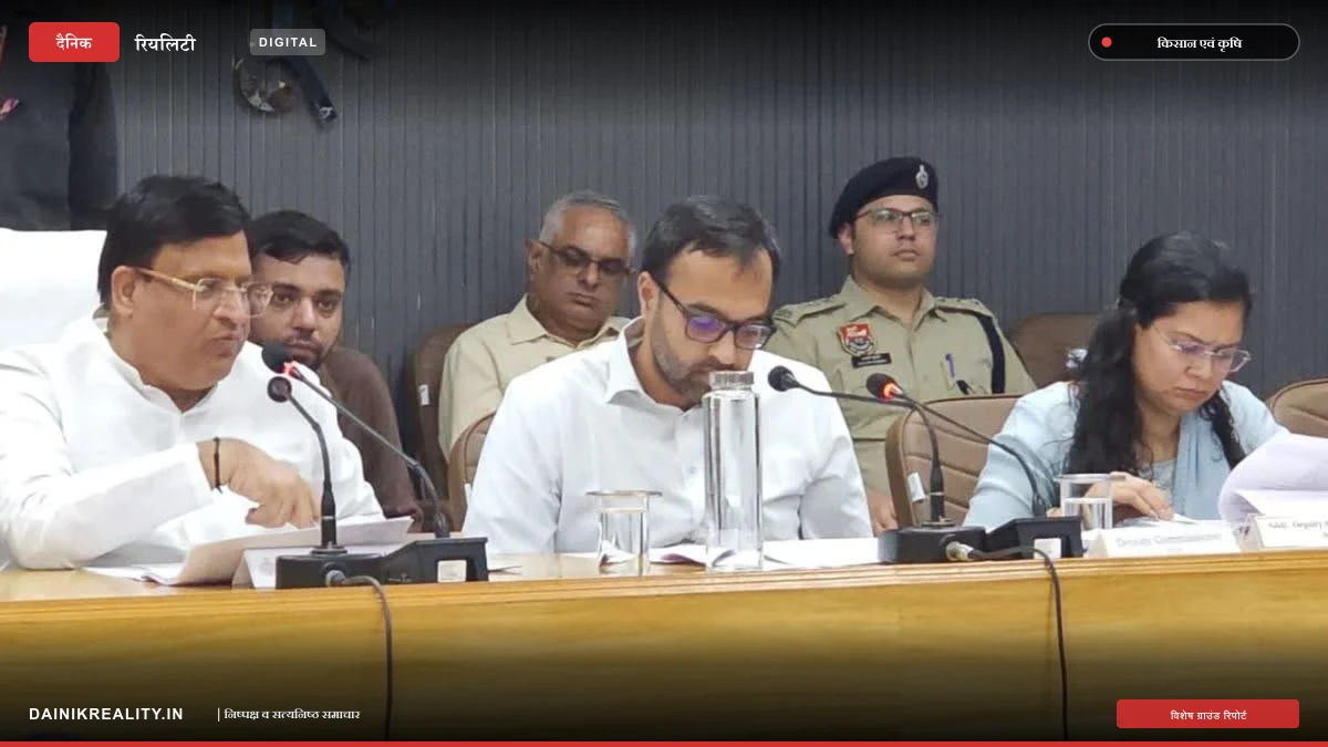 नूंह में कृषि मंत्री विपुल गोयल की दो टूक: खाद की कालाबाजारी और महंगे दाम पर हुई बिक्री तो होगी सख्त कानूनी कार्रवाई