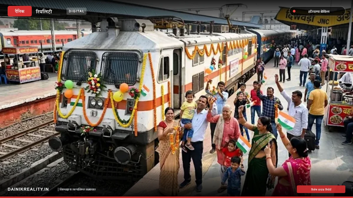 रेवाड़ी और अलवर के रेल यात्रियों को तोहफा, इन दो एक्सप्रेस ट्रेनों का नया रूट स्वीकृत